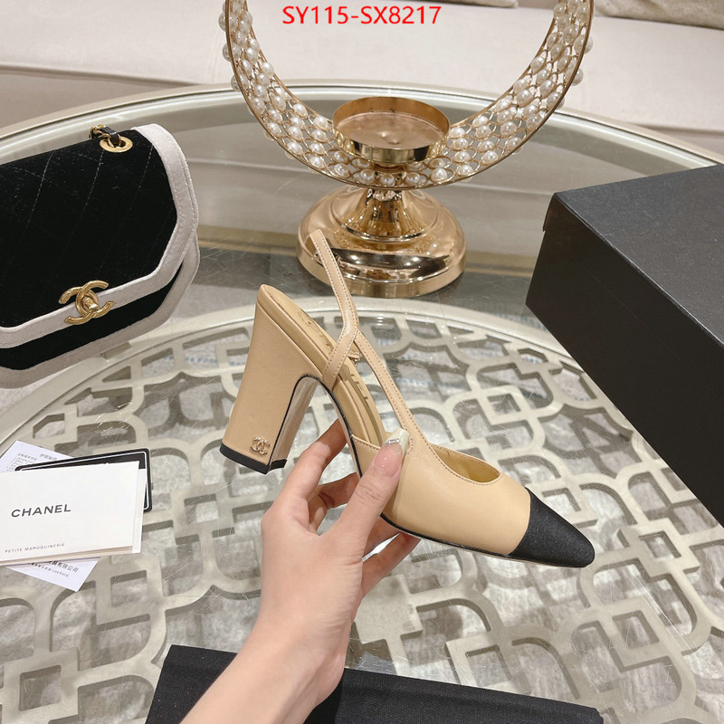 Women Shoes-Chanel wholesale designer shop ID: SX8217 $: 115USD