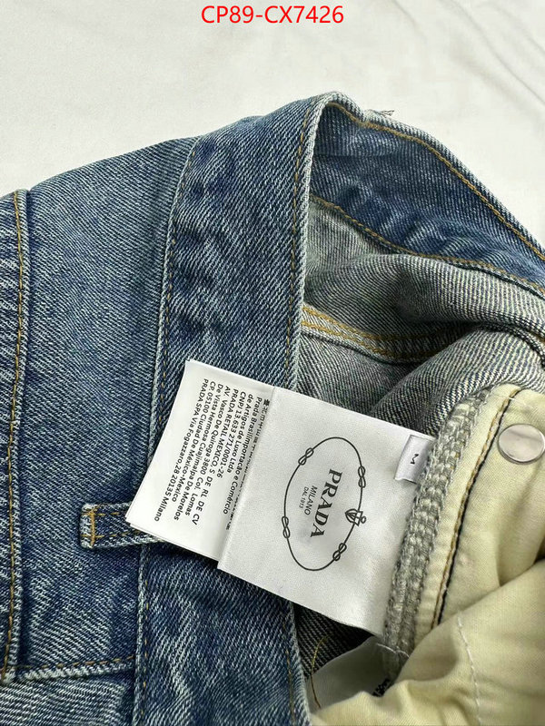 Clothing-Prada shop designer replica ID: CX7426 $: 89USD