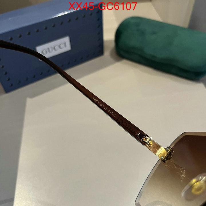 Glasses-Gucci 2024 perfect replica designer ID: GC6107 $: 45USD