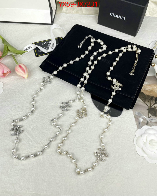 Jewelry-Chanel wholesale sale ID: JX7231 $: 59USD