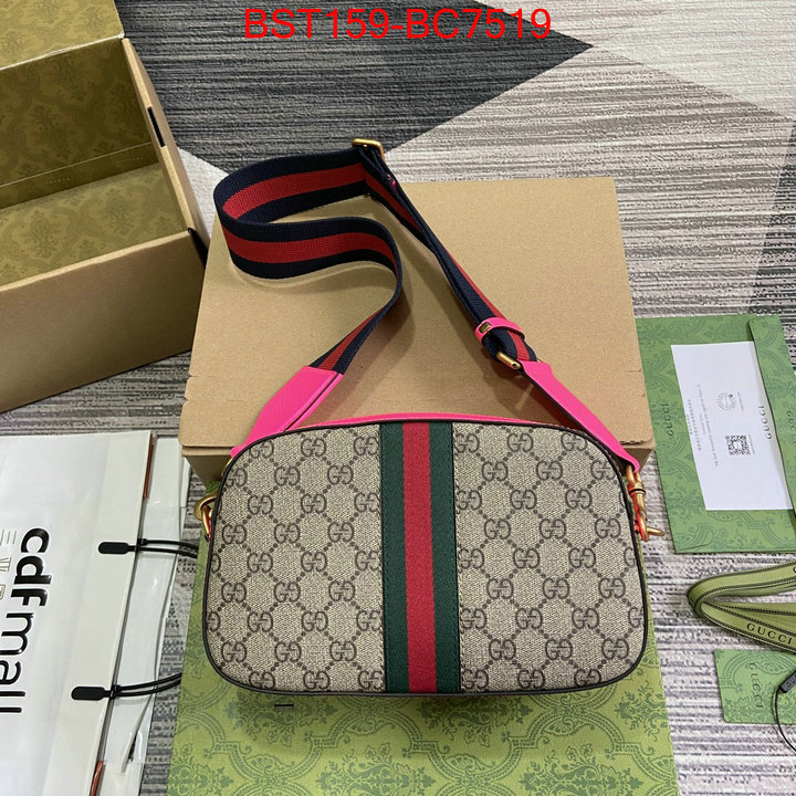 Gucci Bags(TOP)-Crossbody- luxury fake ID: BC7519 $: 159USD,