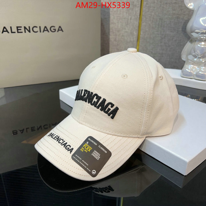 Cap(Hat)-Balenciaga wholesale imitation designer replicas ID: HX5339 $: 29USD