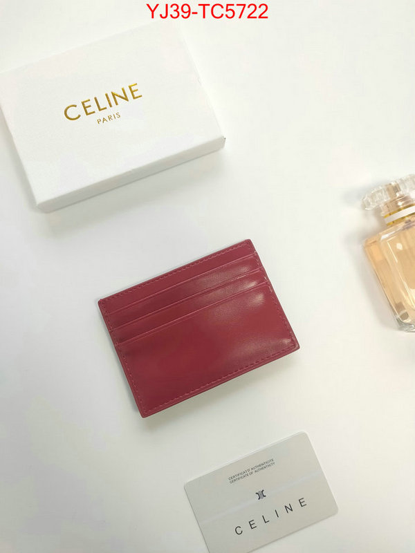 CELINE Bags(4A)-Wallet the best quality replica ID: TC5722 $: 39USD,