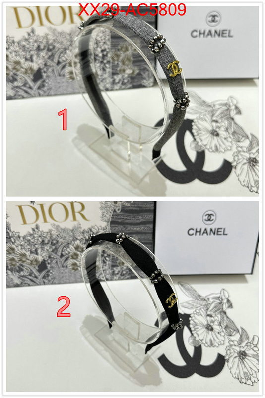 Hair band-Chanel how to find replica shop ID: AC5809 $: 29USD