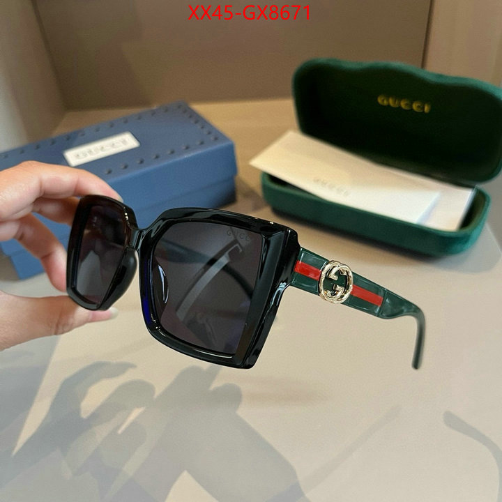 Glasses-Gucci buy 2024 replica ID: GX8671 $: 45USD