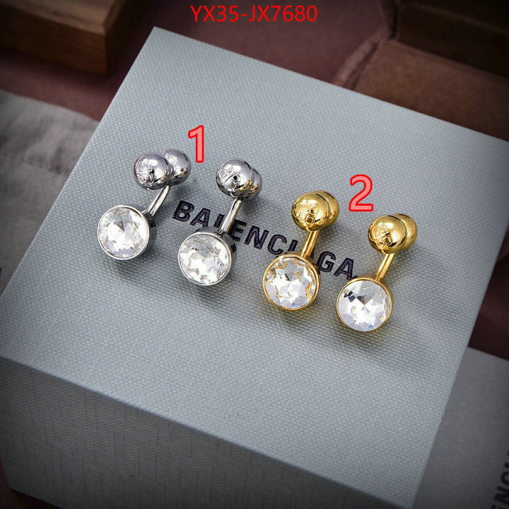 Jewelry-Balenciaga mirror quality ID: JX7680 $: 35USD