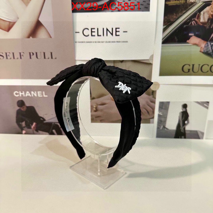 Hair band-Dior top quality replica ID: AC5851 $: 29USD