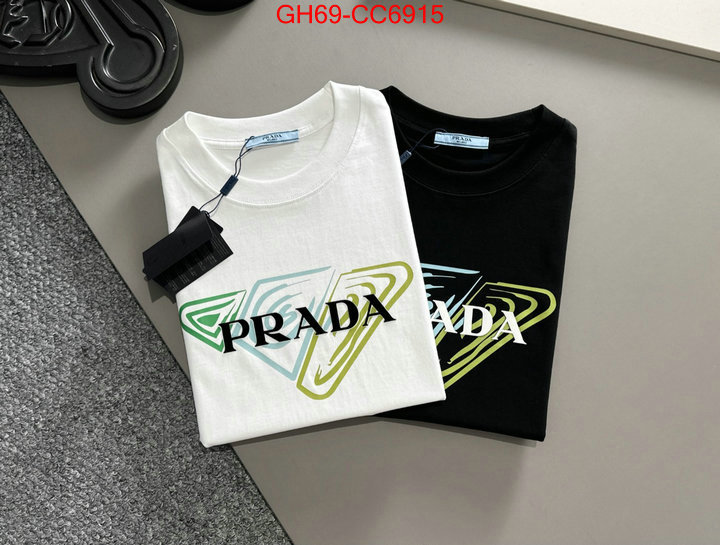 Clothing-Prada best wholesale replica ID: CC6915 $: 69USD