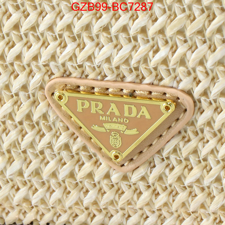 Prada Bags(4A)-Handbag- high quality replica ID: BC7287 $: 99USD,