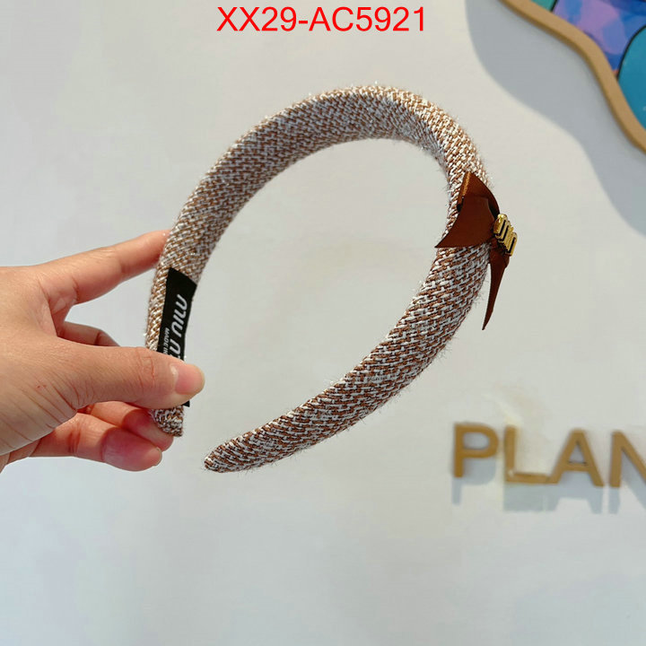 Hair band-MIU MIU replica 1:1 ID: AC5921 $: 29USD