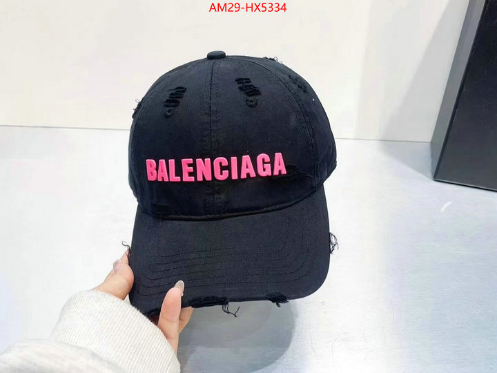 Cap(Hat)-Balenciaga where should i buy to receive ID: HX5334 $: 29USD