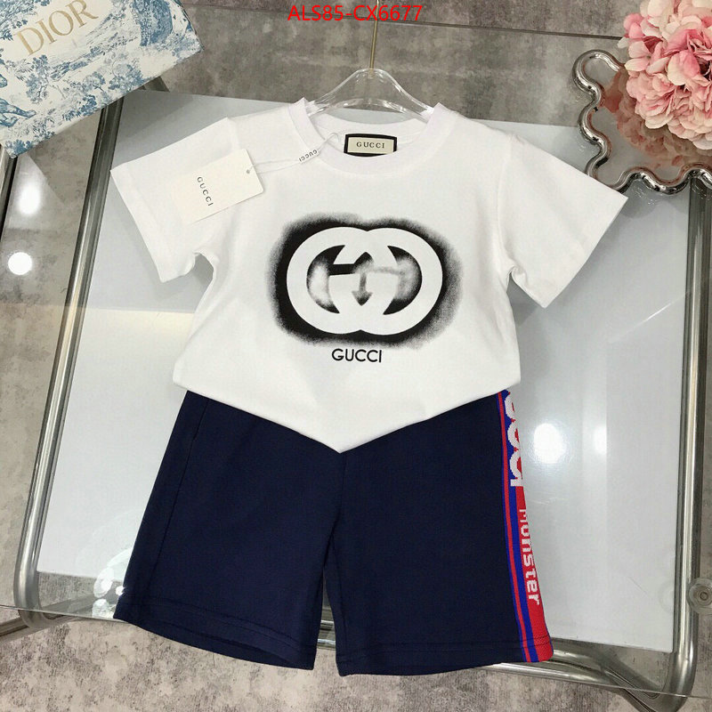 Kids clothing-Gucci wholesale imitation designer replicas ID: CX6677 $: 85USD