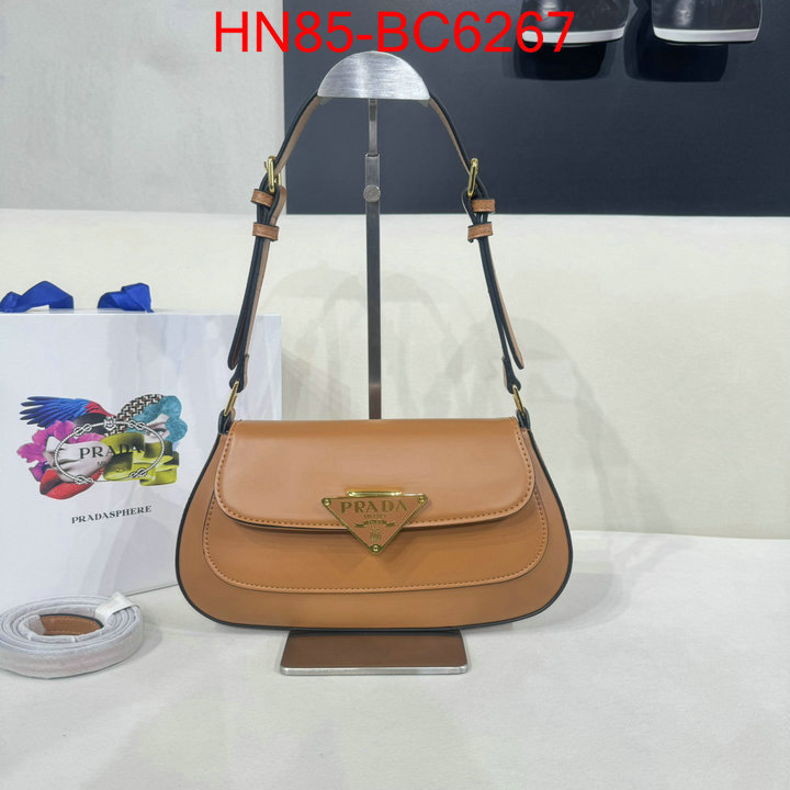 Prada Bags (4A)-Handbag- perfect quality designer replica ID: BC6267 $: 85USD,