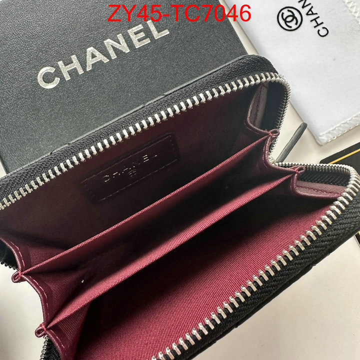 Chanel Bags(4A)-Wallet- fashion designer ID: TC7046 $: 45USD,