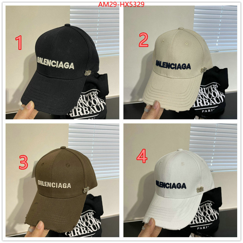 Cap(Hat)-Balenciaga brand designer replica ID: HX5329 $: 29USD