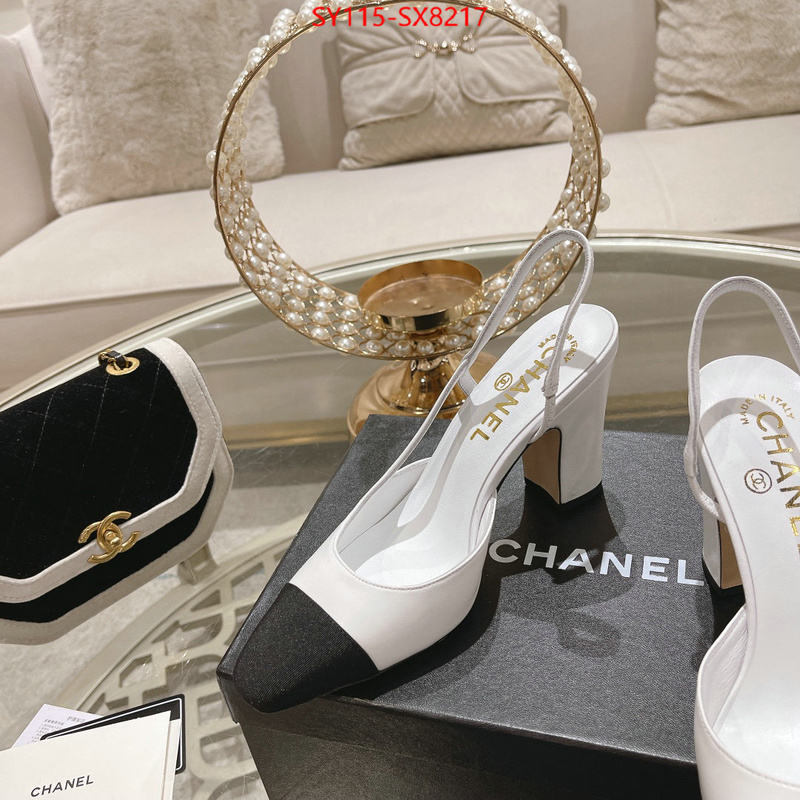 Women Shoes-Chanel wholesale designer shop ID: SX8217 $: 115USD