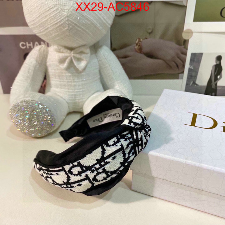 Hair band-Dior mirror copy luxury ID: AC5846 $: 29USD