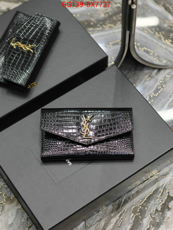 YSL Bags(TOP)-Wallet- where to buy fakes ID: BX7727 $: 139USD,