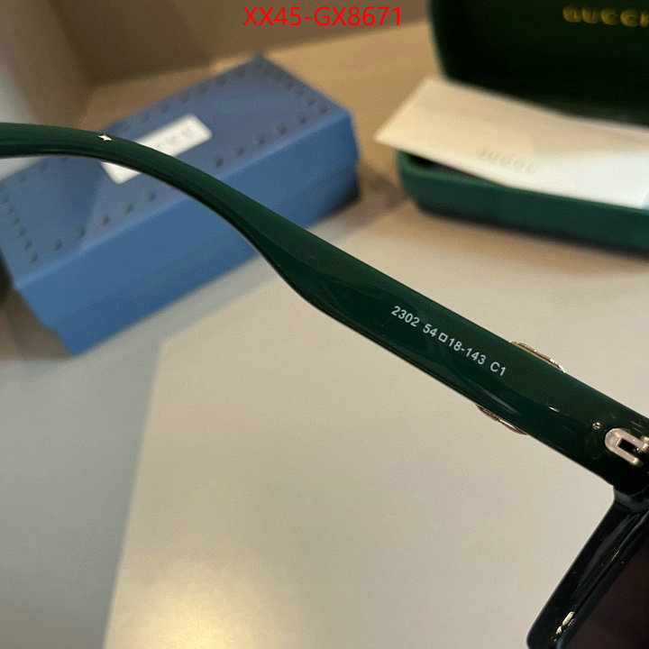 Glasses-Gucci buy 2024 replica ID: GX8671 $: 45USD