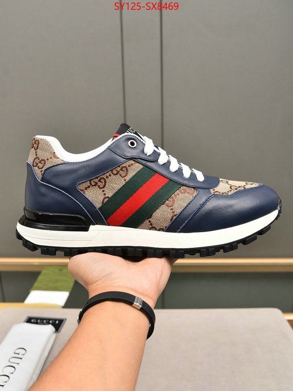 Men Shoes-Gucci replcia cheap from china ID: SX8469 $: 125USD