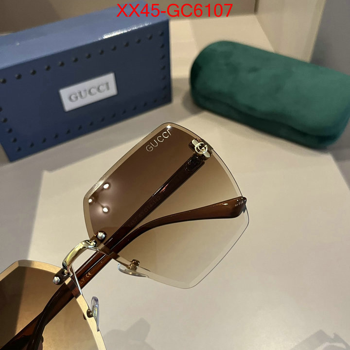 Glasses-Gucci 2024 perfect replica designer ID: GC6107 $: 45USD