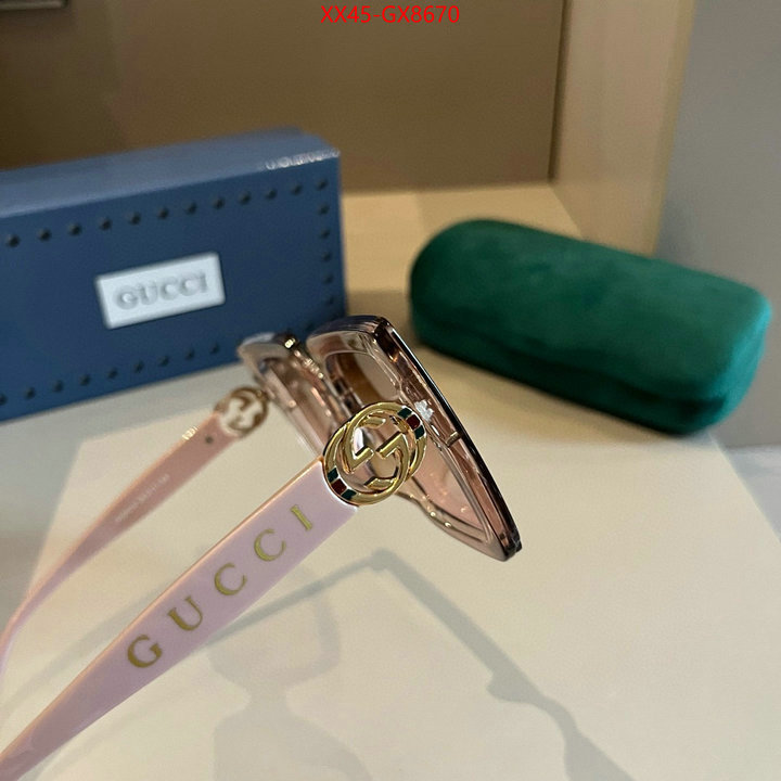 Glasses-Gucci online store ID: GX8670 $: 45USD