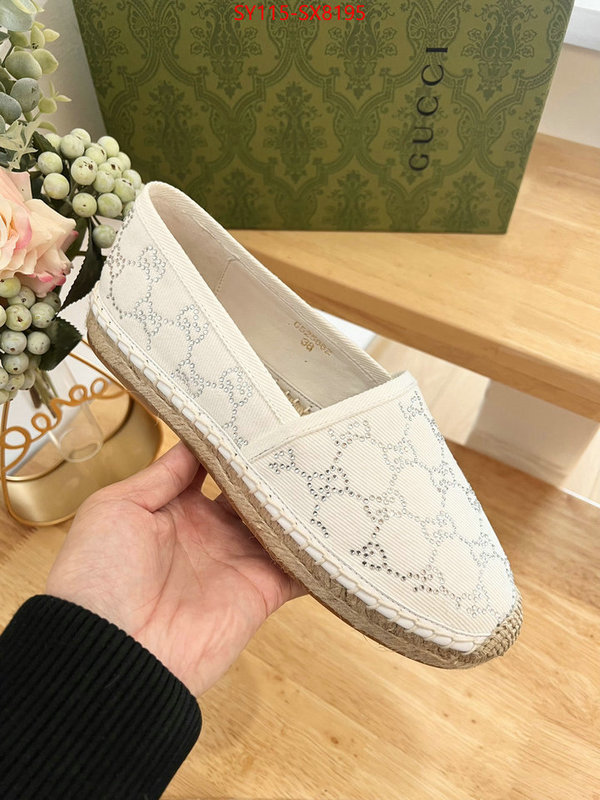 Women Shoes-Gucci customize the best replica ID: SX8195 $: 115USD