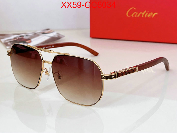 Glasses-Cartier mirror quality ID: GC6034 $: 59USD