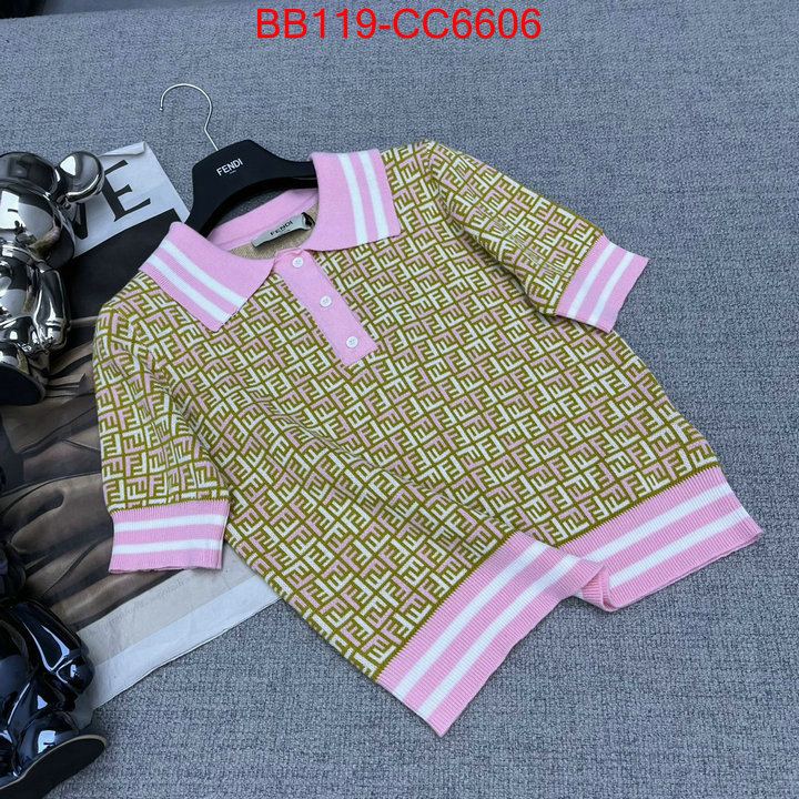 Clothing-Fendi first copy ID: CC6606 $: 119USD