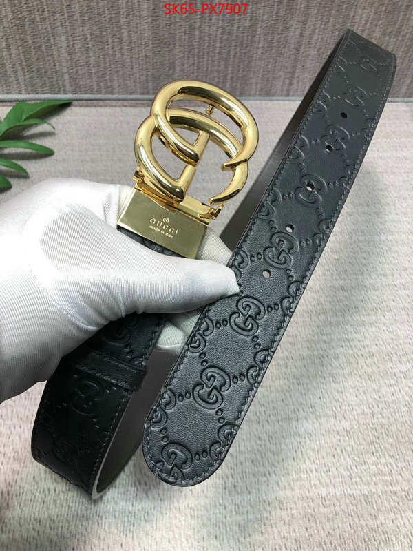 Belts-Gucci highest quality replica ID: PX7907 $: 65USD