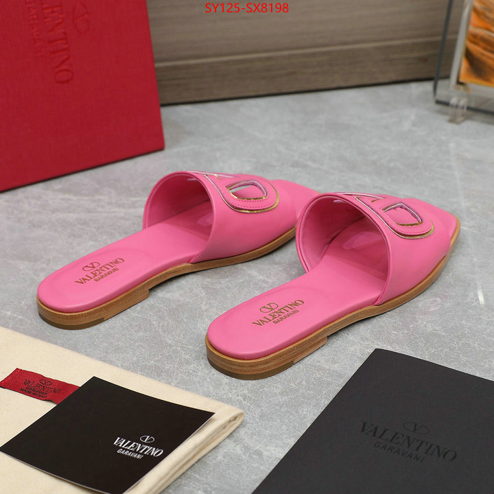 Women Shoes-Valentino designer 1:1 replica ID: SX8198 $: 125USD