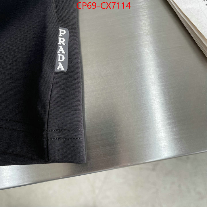 Clothing-Prada 2024 replica ID: CX7114 $: 69USD