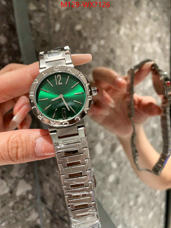 Watch(4A)-Bulgari 1:1 ID: WX7126 $: 129USD