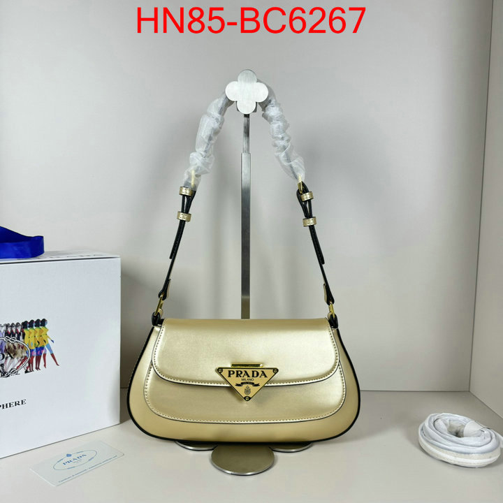 Prada Bags (4A)-Handbag- perfect quality designer replica ID: BC6267 $: 85USD,