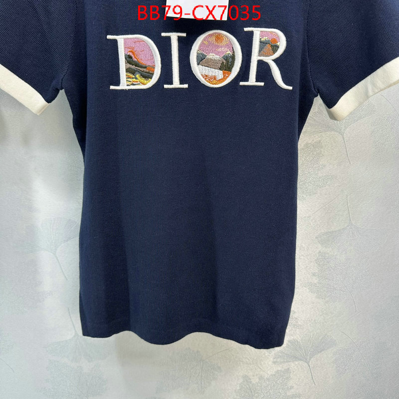 Clothing-Dior what is aaaaa quality ID: CX7035 $: 79USD