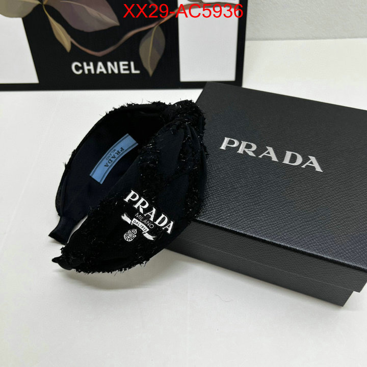 Hair band-Prada high quality ID: AC5936 $: 29USD