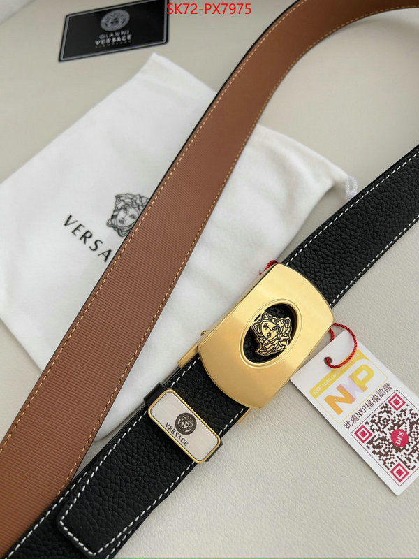 Belts-Versace designer 1:1 replica ID: PX7975 $: 72USD