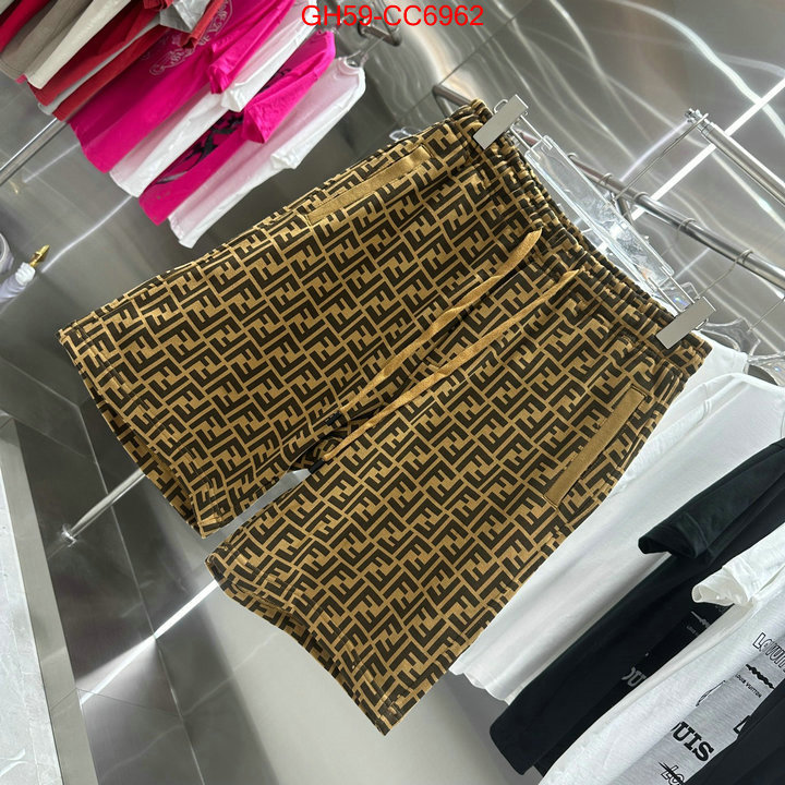 Clothing-Fendi the highest quality fake ID: CC6962 $: 59USD