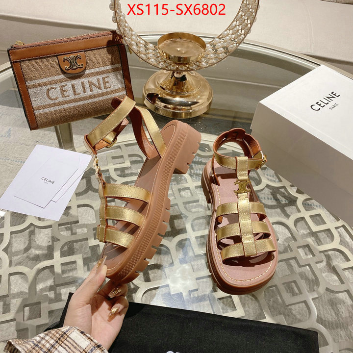 Women Shoes-CELINE fake aaaaa ID: SX6802 $: 115USD