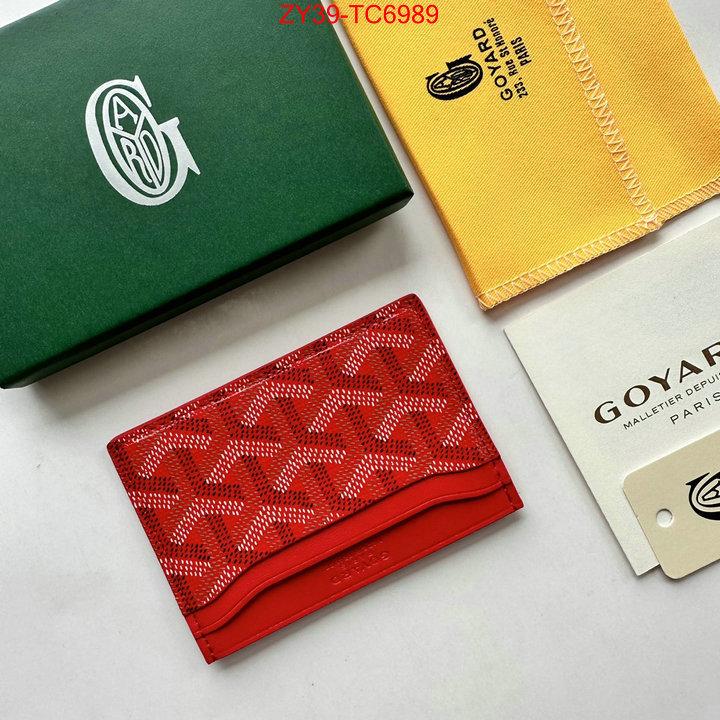 Goyard Bags(4A)-Wallet aaaaa quality replica ID: TC6989 $: 39USD,