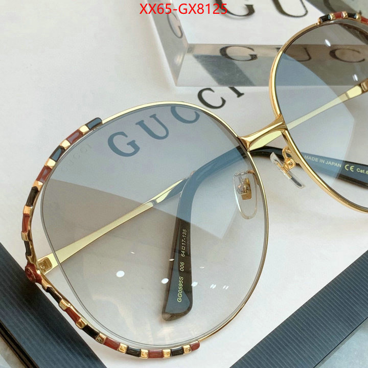 Glasses-Gucci new designer replica ID: GX8125 $: 65USD