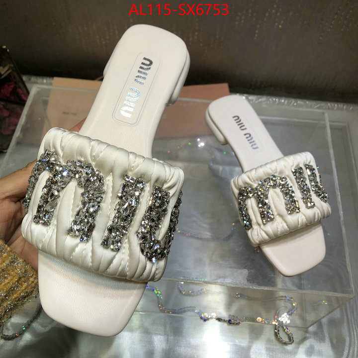 Women Shoes-Miu Miu buy first copy replica ID: SX6753 $: 115USD