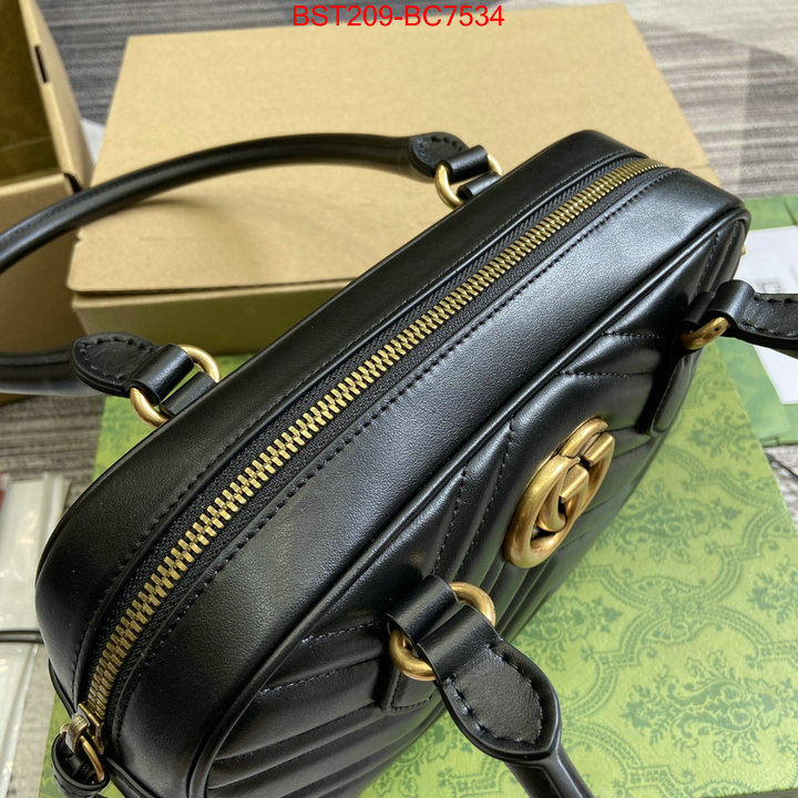 Gucci Bags(TOP)-Marmont customize the best replica ID: BC7534 $: 209USD,