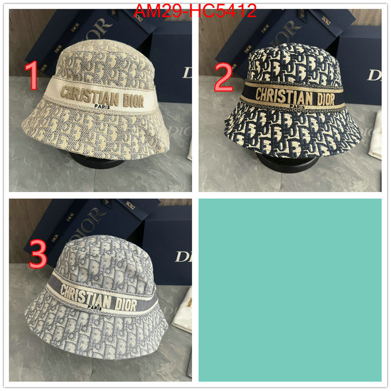 Cap (Hat)-Dior luxury shop ID: HC5412 $: 29USD