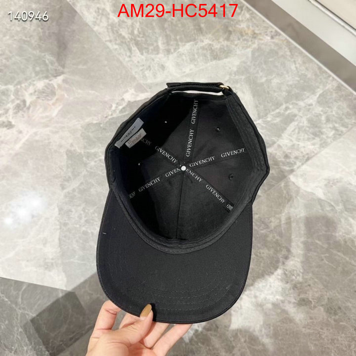 Cap (Hat)-Givenchy wholesale replica ID: HC5417 $: 29USD