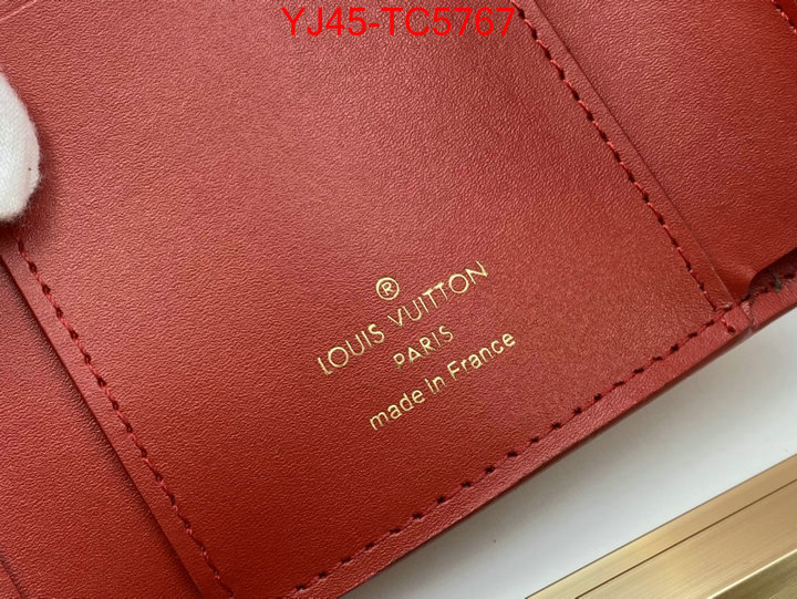 LV Bags(4A)-Wallet shop cheap high quality 1:1 replica ID: TC5767 $: 45USD,