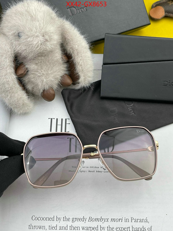Glasses-Dior how to buy replcia ID: GX8653 $: 42USD