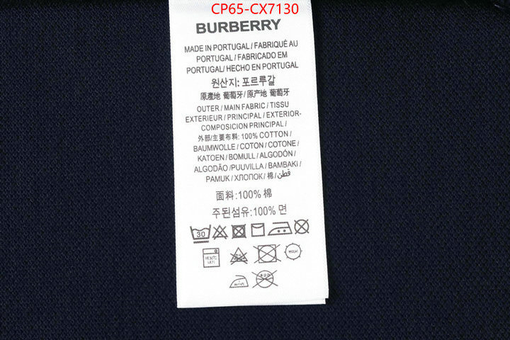 Clothing-Burberry luxury fake ID: CX7130 $: 65USD