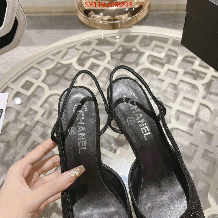 Women Shoes-Chanel top fake designer ID: SX8215 $: 119USD