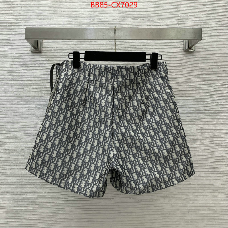 Clothing-Dior replica shop ID: CX7029 $: 85USD